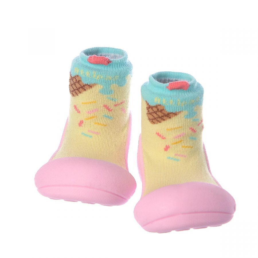 Attipas IceCream Barefoot İlk Adım Ayakkabısı (Pembe) A18I