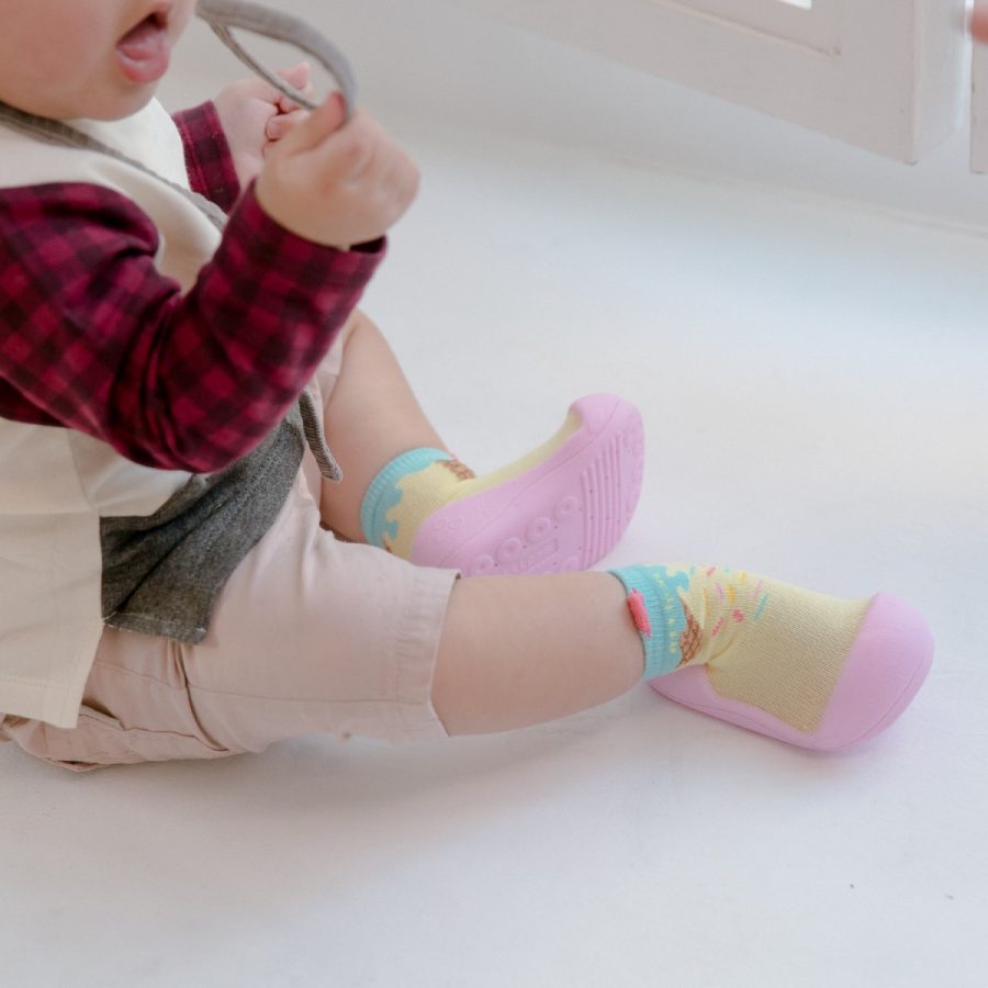 Attipas IceCream Barefoot İlk Adım Ayakkabısı (Pembe) A18I