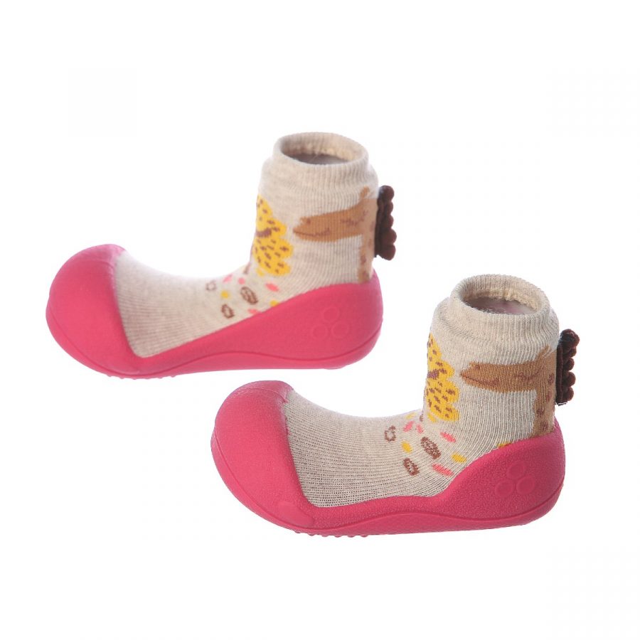 Attipas Giraffe Barefoot Çocuk Ayakkabısı (Fuşya) A18G