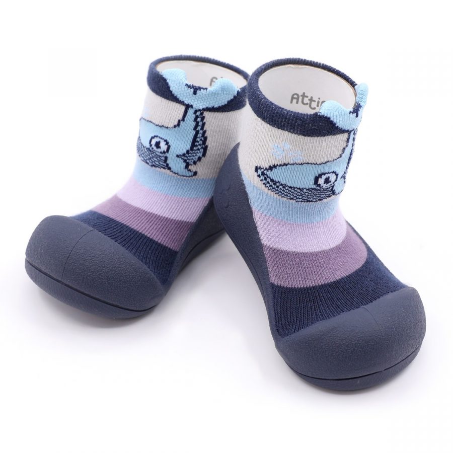 Attipas Whale Barefoot Çocuk Ayakkabısı (Mavi) WH01M