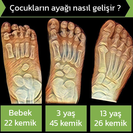 bebek ayakları nasıl gelişir