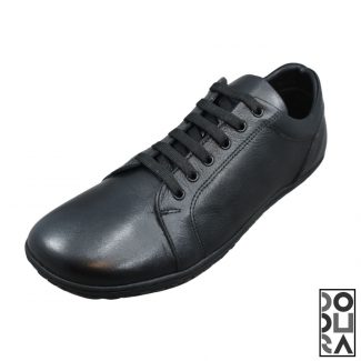 Dodura Barefoot Ayakkabı - Premium Deri (Siyah-Siyah) DDRSS01