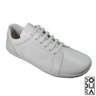 Dodura Barefoot Ayakkabı - Premium Deri (Beyaz-Beyaz) DDRBB01