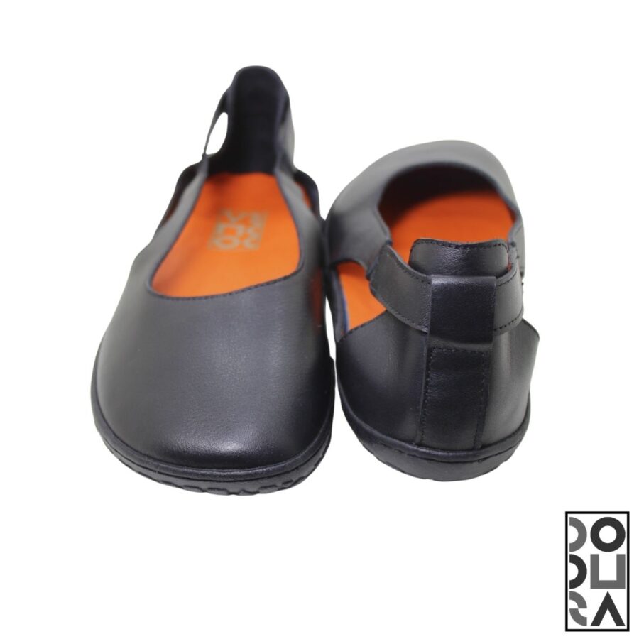 Dodura Barefoot Babet - Premium Deri (Siyah-Siyah) DDRBSS01 - Görsel 2